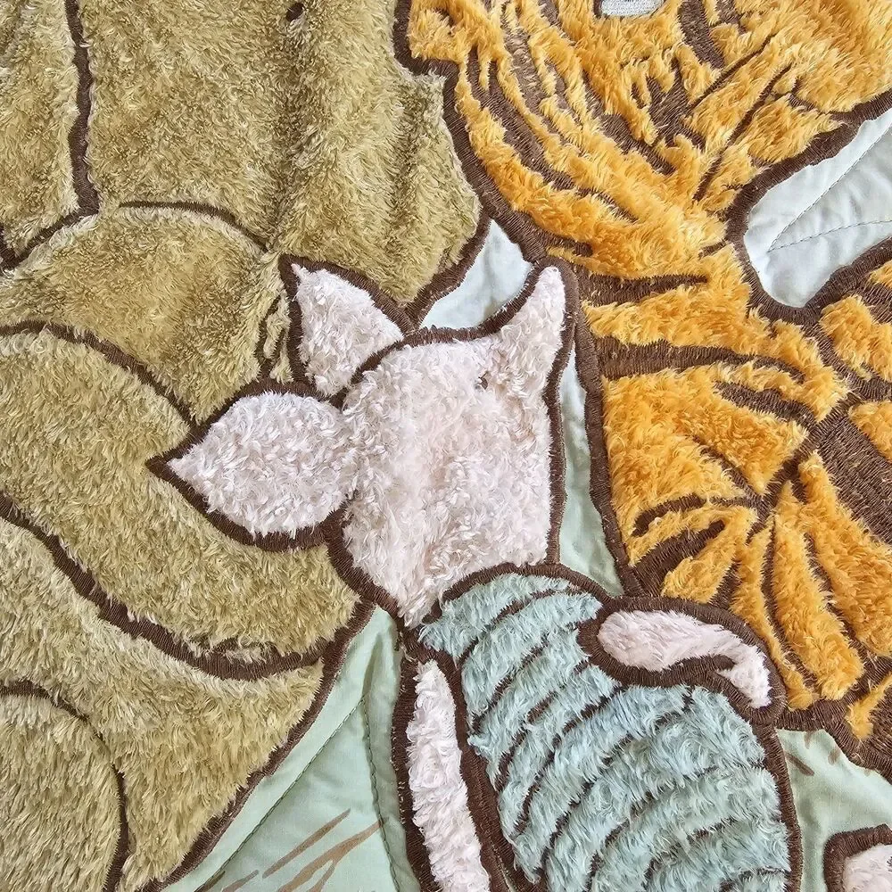 Disney Classic Pooh Crib Comforter Baby Blanket Nursery Wall Decor Piglet Tigger